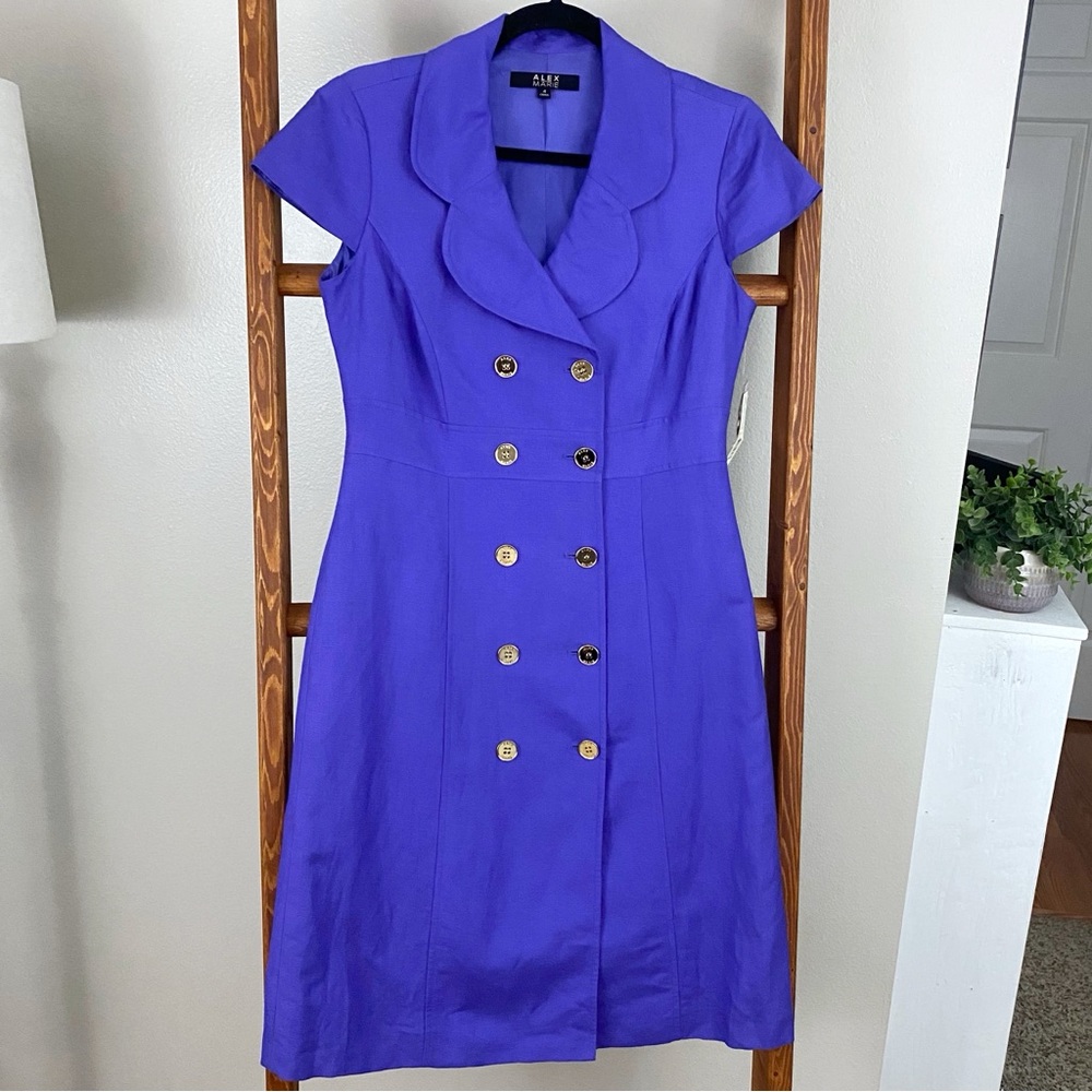 Alex Marie / Purple Midi Dress